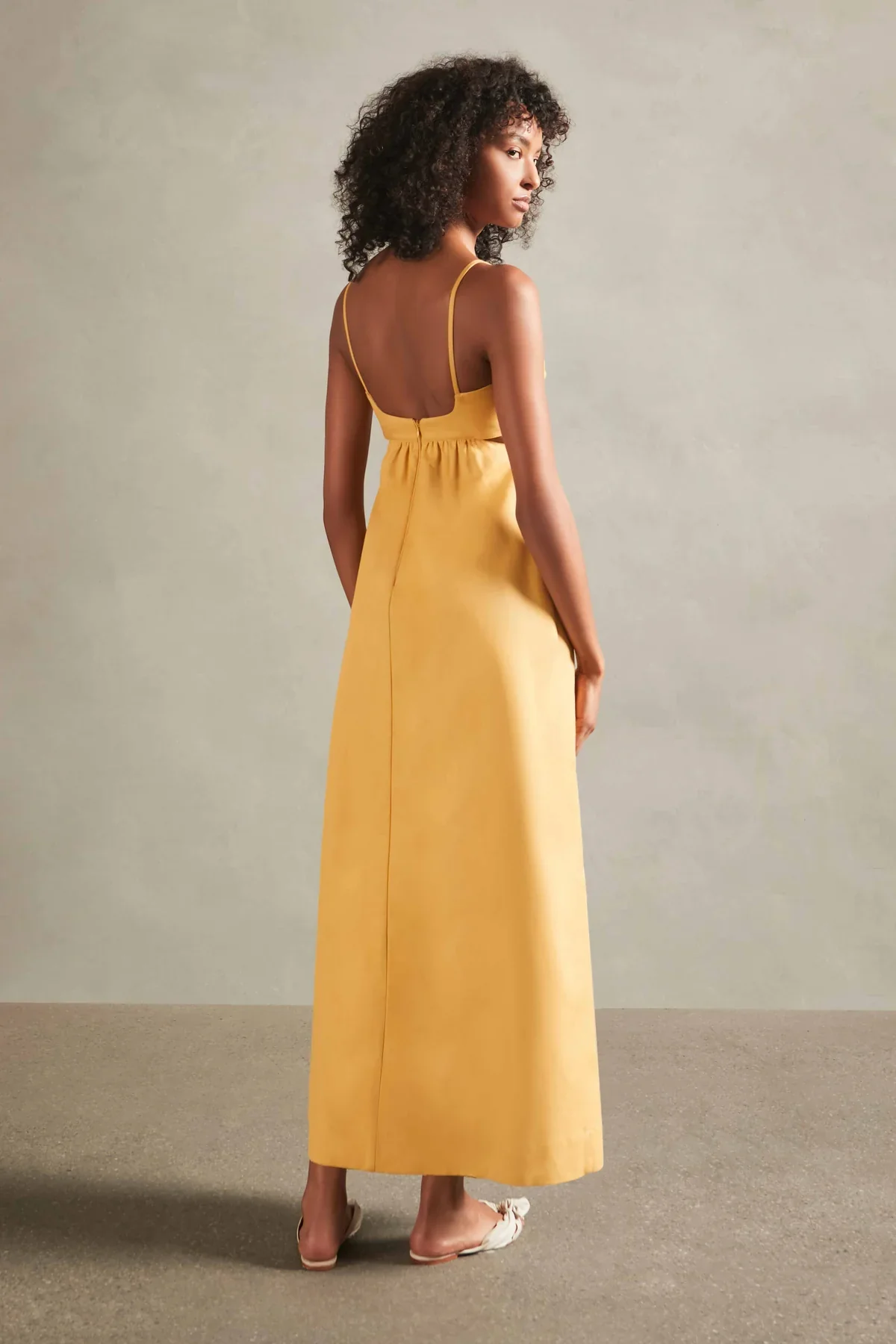 Matelasse Cotton Long Dress - Image 3