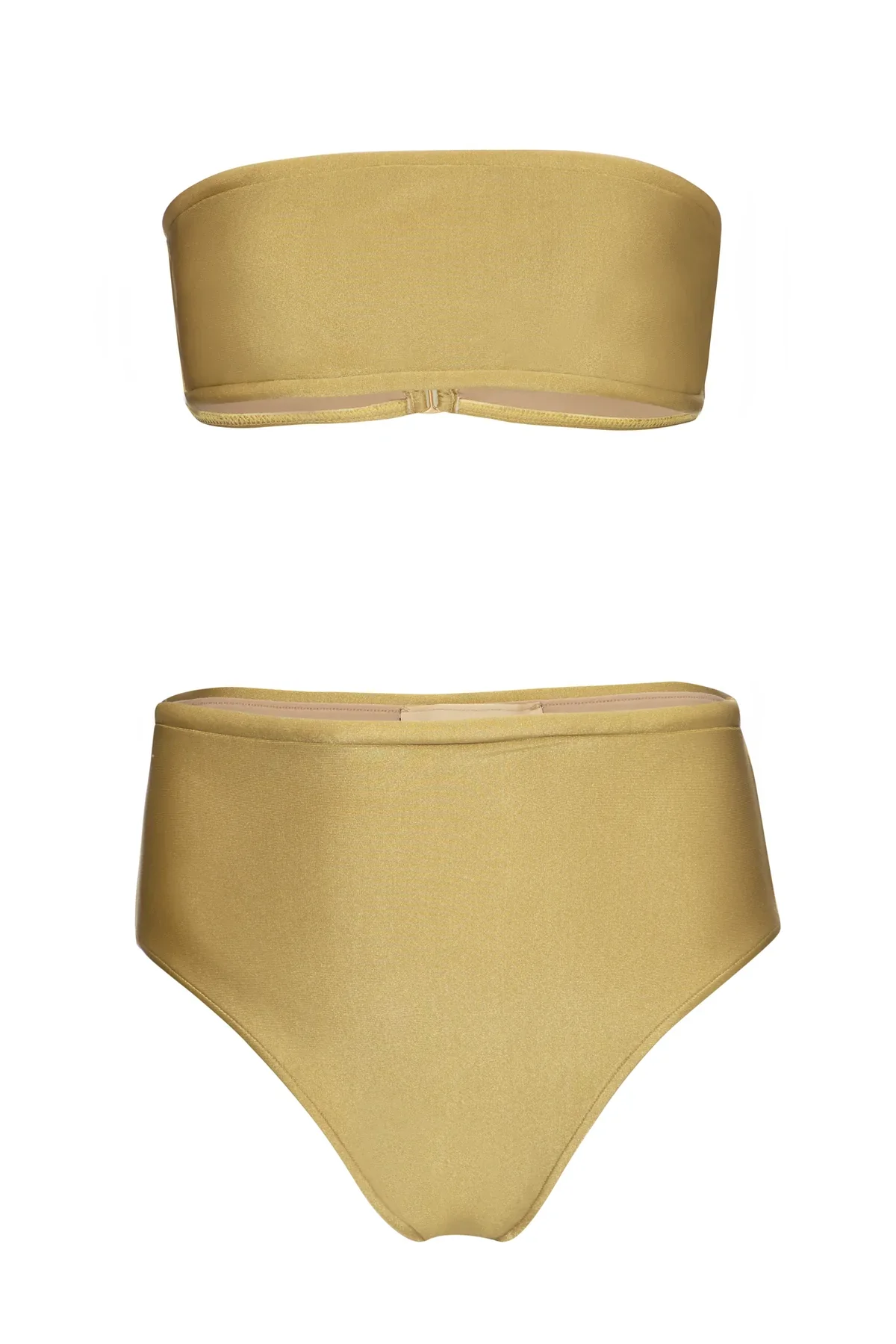 Timeless High-Leg Bandeau Bikini - Image 3
